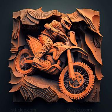 3D model KTM EXC F (STL)